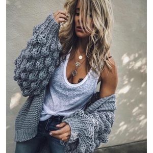 vicicollection: latest greatest knit cardigan